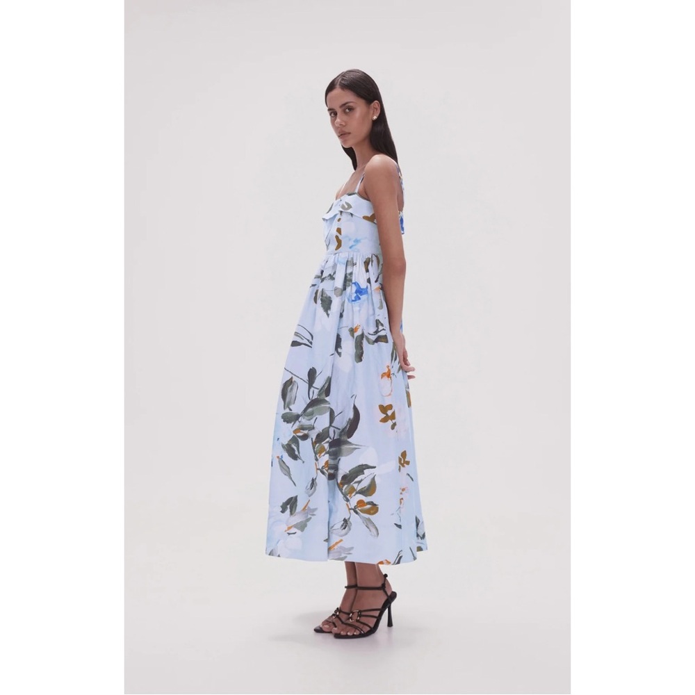Aje Untamed Midi Dress